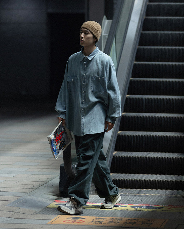 DENIM WORK SHIRTS W1600