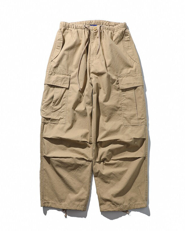WIDE RIPSTOP CARGO PANTS W1618