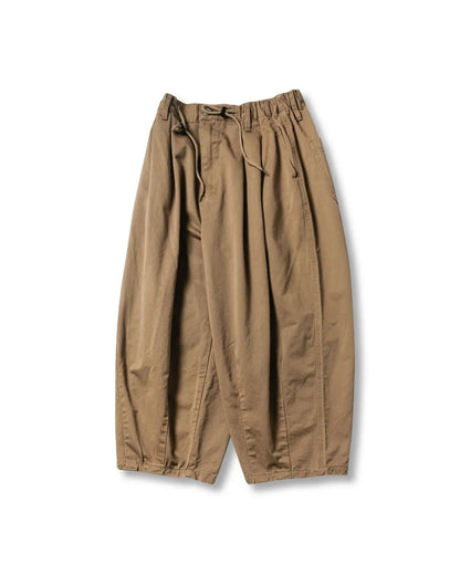 TUCK VOLUME COTTON PANTS W1759