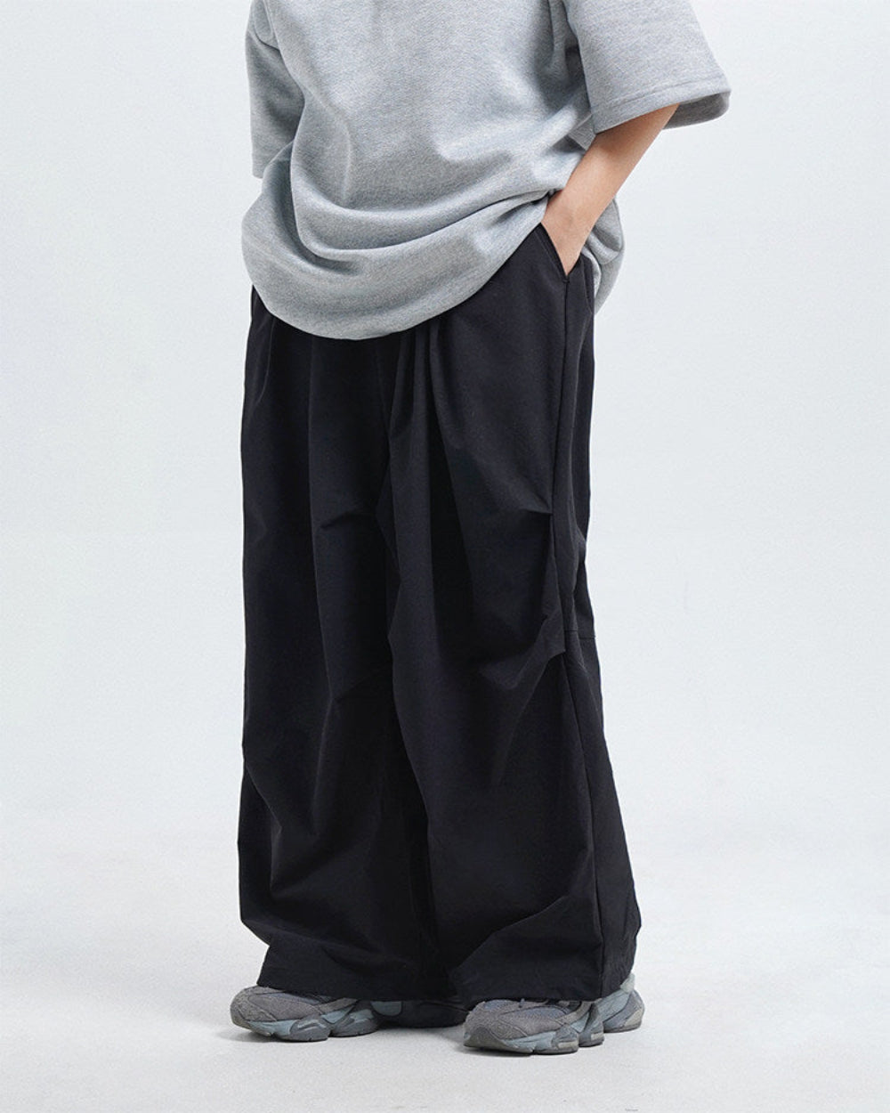 WIDE LEG PANTS W1755