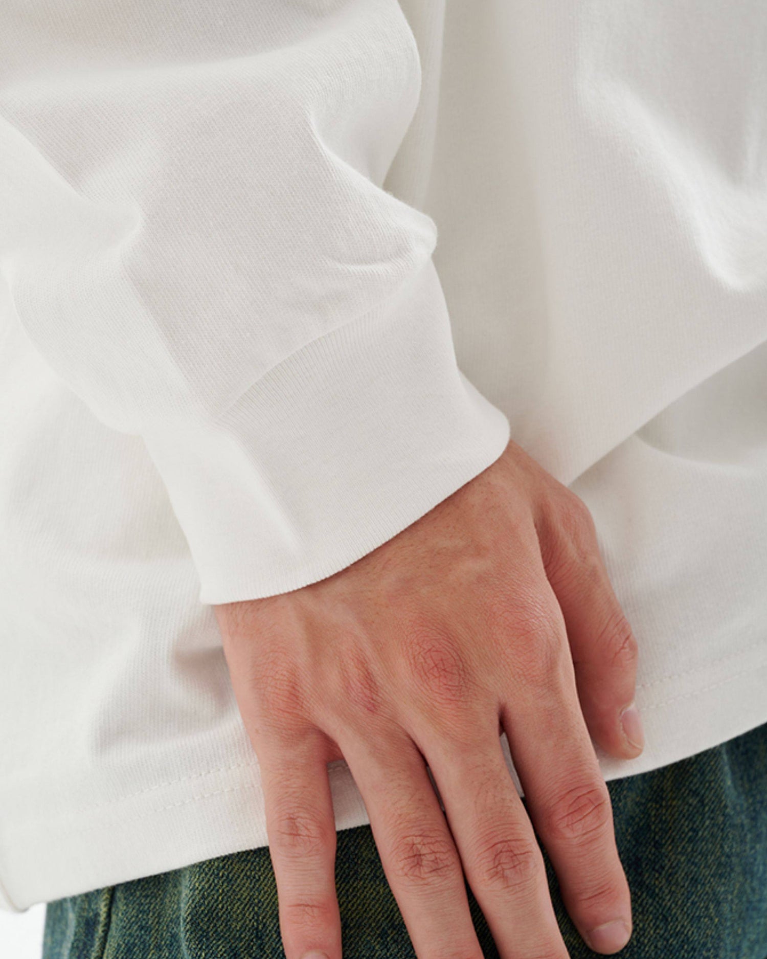 HEAVY COTTON LONG TEE W1545