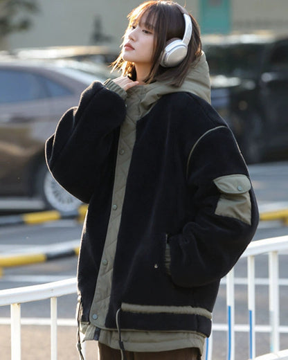 BOA HOODED PANEL JACKET W1507
