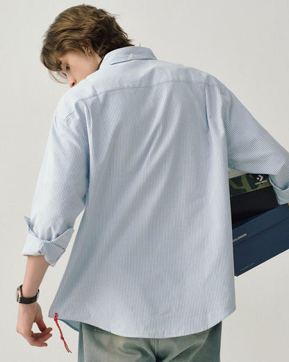 STRIPE BUTTON-DOWN SHIRTS W1477