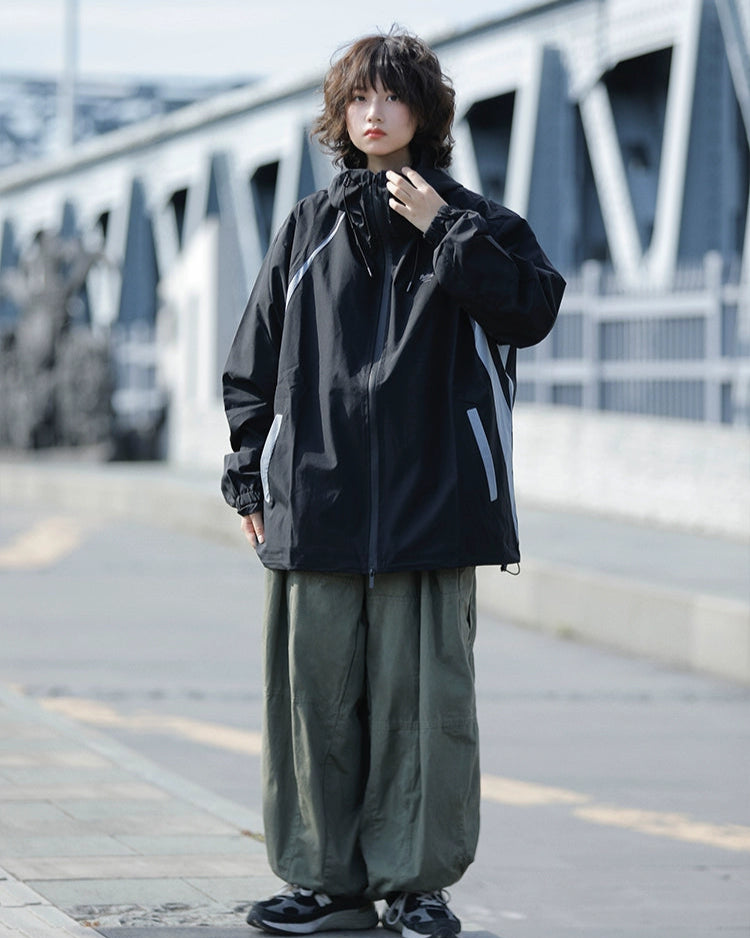 OVERSIZED WIDE CARGO PANTS W1476