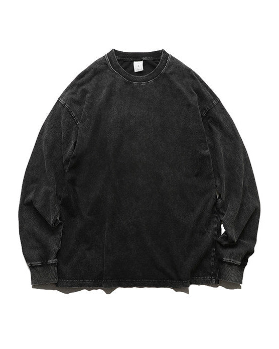 WASHED LONG TEE W1613
