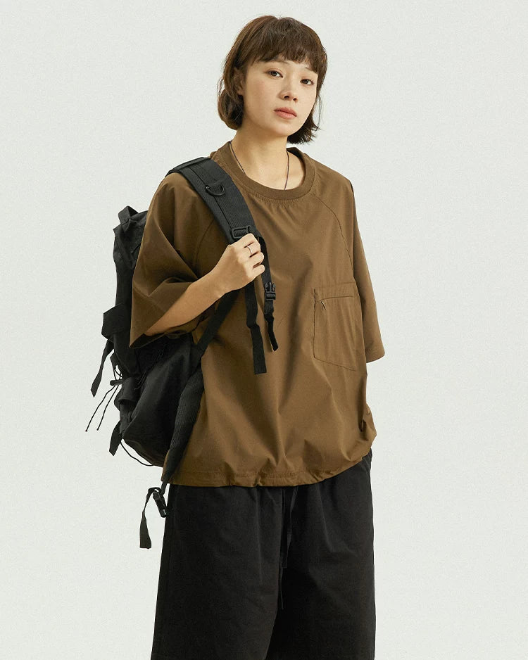 TECH DRAWCORD TEE W1628