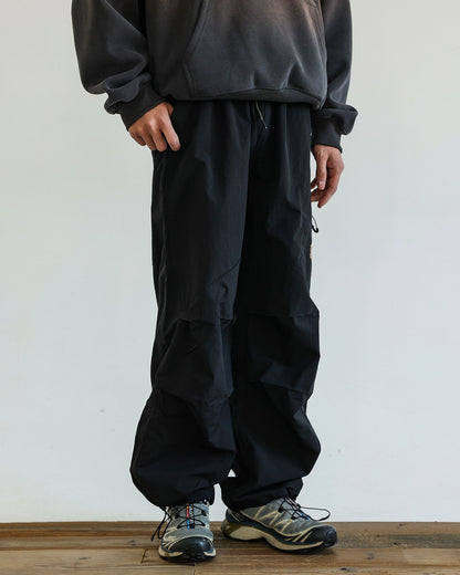NYLON ZIP CARGO PANTS W1598