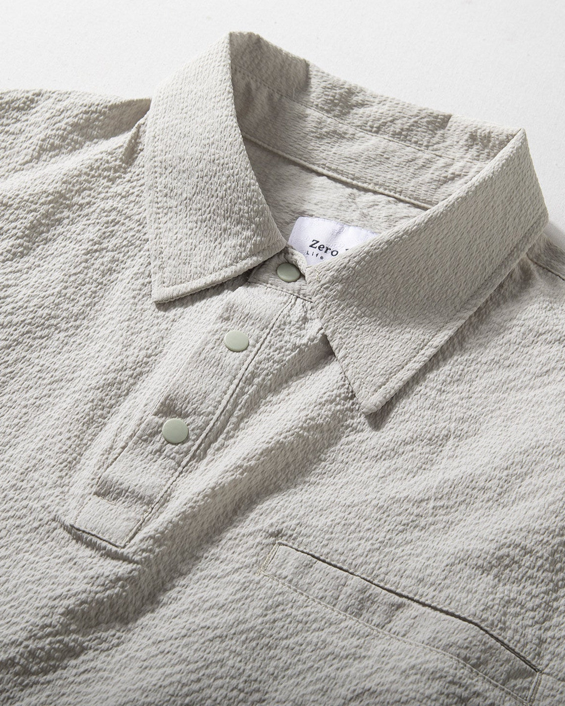 SEERSUCKER POLO SHIRTS W1621