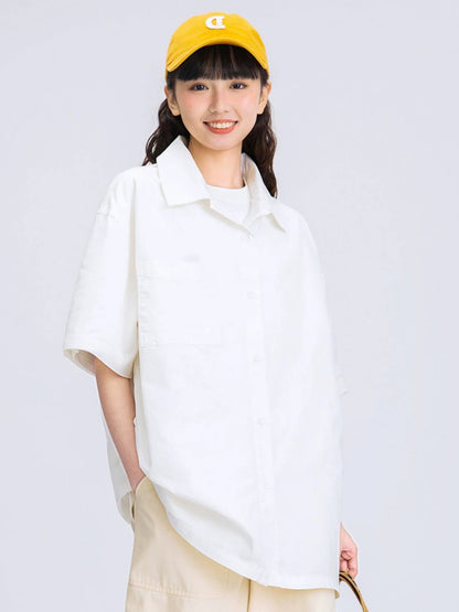 OVERSIZED CUBAN COLLAR SHIRT W1226