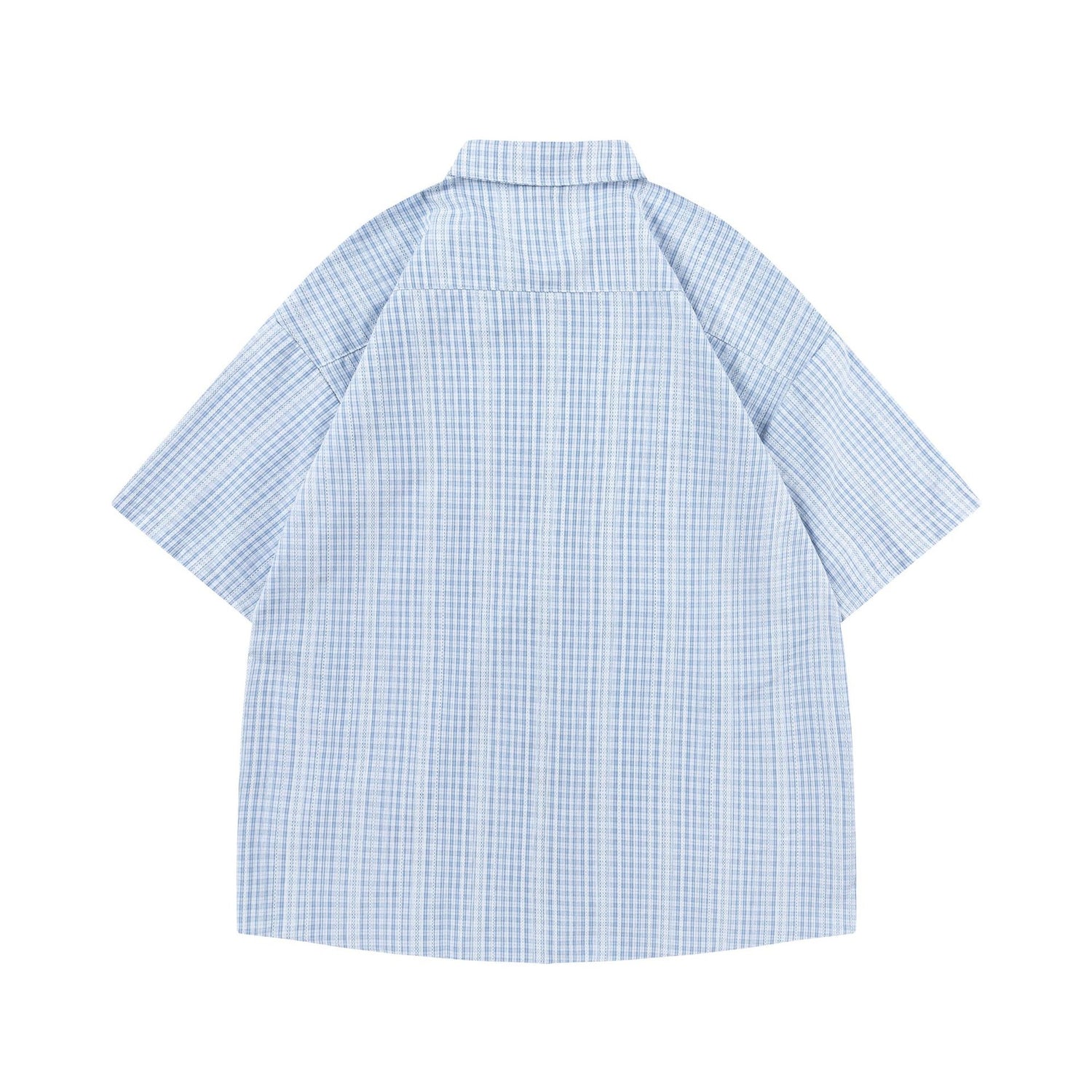 CHECK SHORT-SLEEVE SHIRT W1045