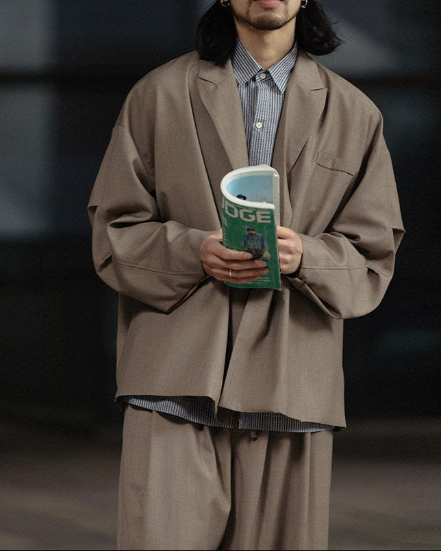 DOUBLE BREASTED JACKET W1581