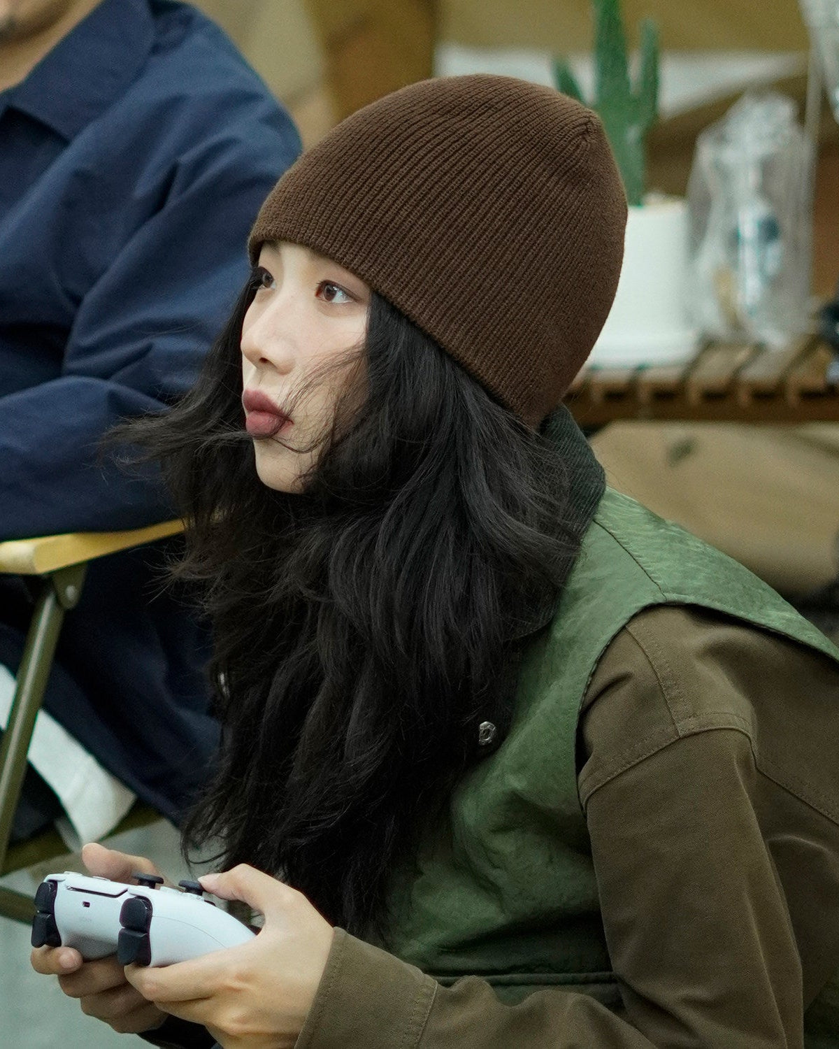 SHORT KNIT CAP W1556