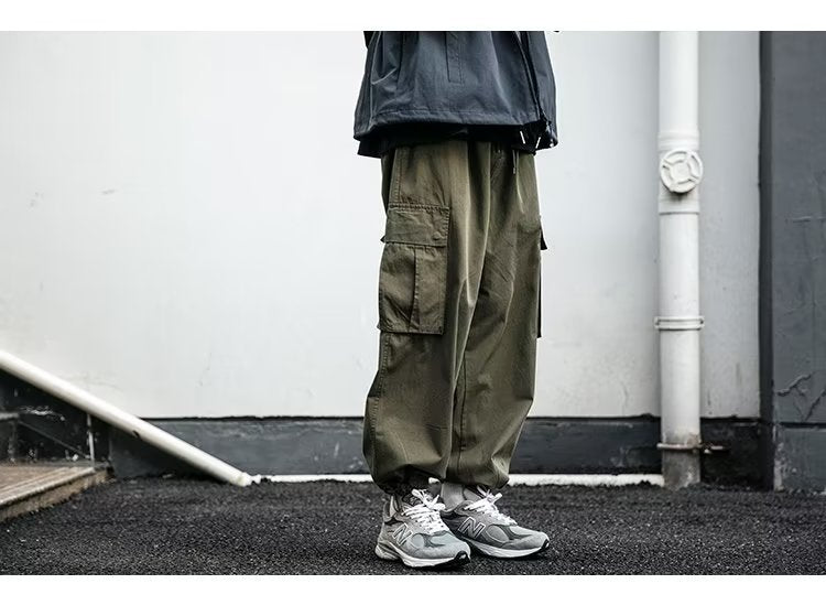 WASHED BALLOON CARGO PANTS W262