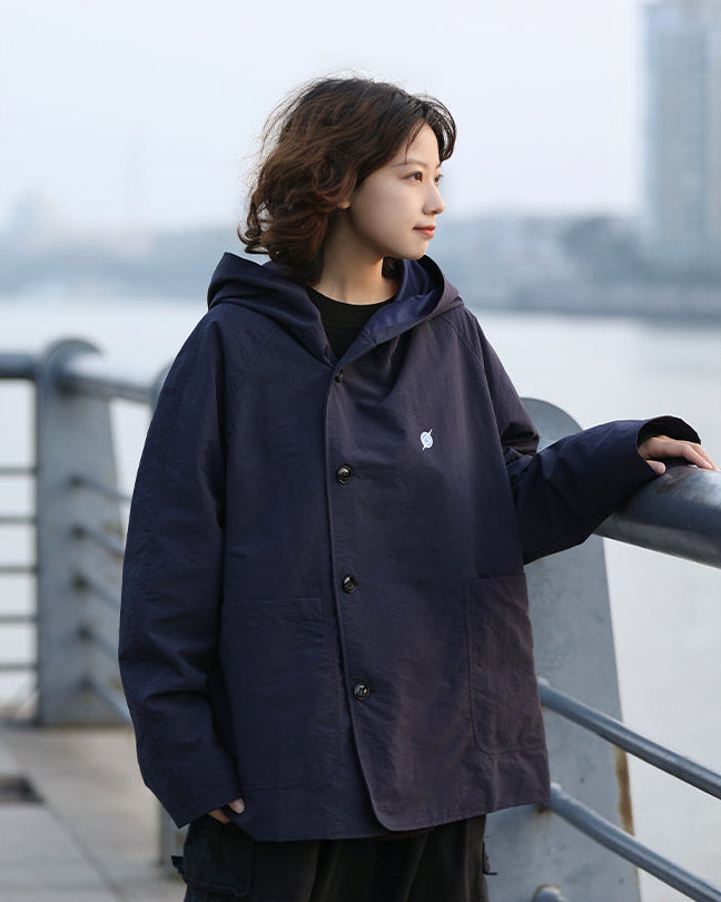 RETRO SIMPLE HOODIE W694