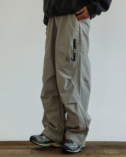 NYLON ZIP CARGO PANTS W1598