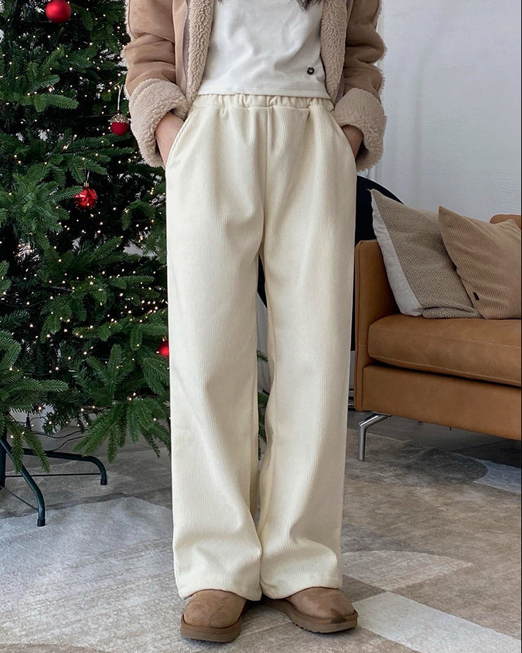 FLEECE LINED PANTS W1529