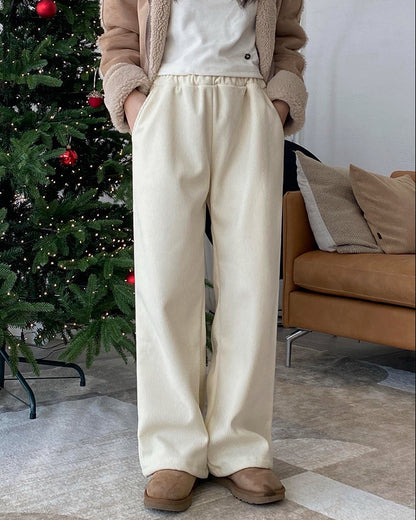 FLEECE LINED PANTS W1529