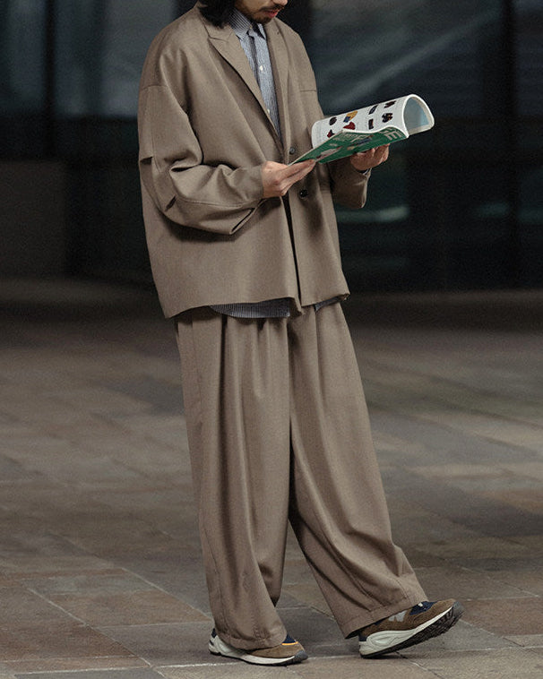 DOUBLE BREASTED JACKET W1581