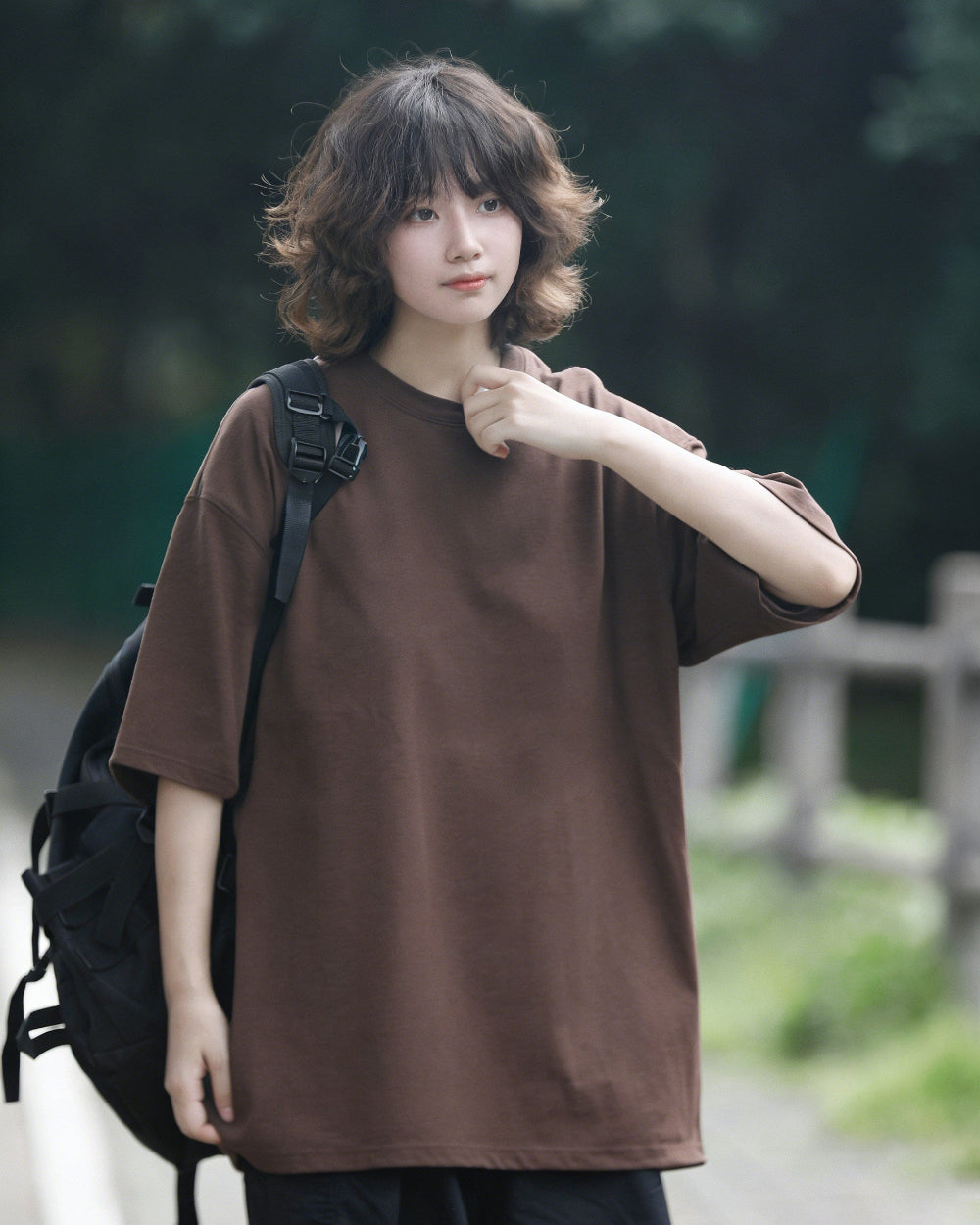 OVERSIZED BASIC TEE W1722