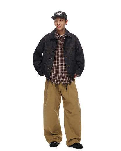 RAW INDIGO DENIM JACKET W1584