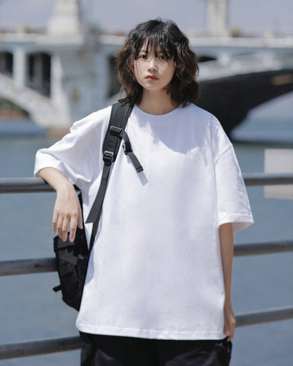 OVERSIZED BASIC TEE W1722