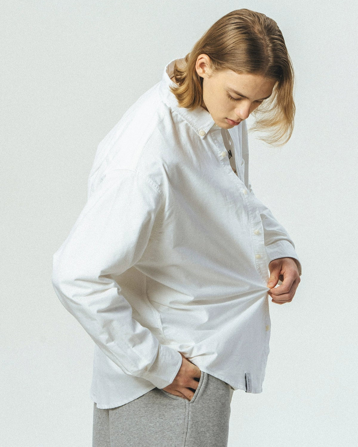 STRIPE BUTTON-DOWN SHIRTS W1477