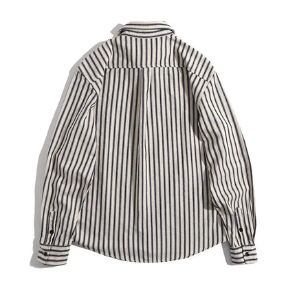 STRIPE LOOSE SHIRT W1094