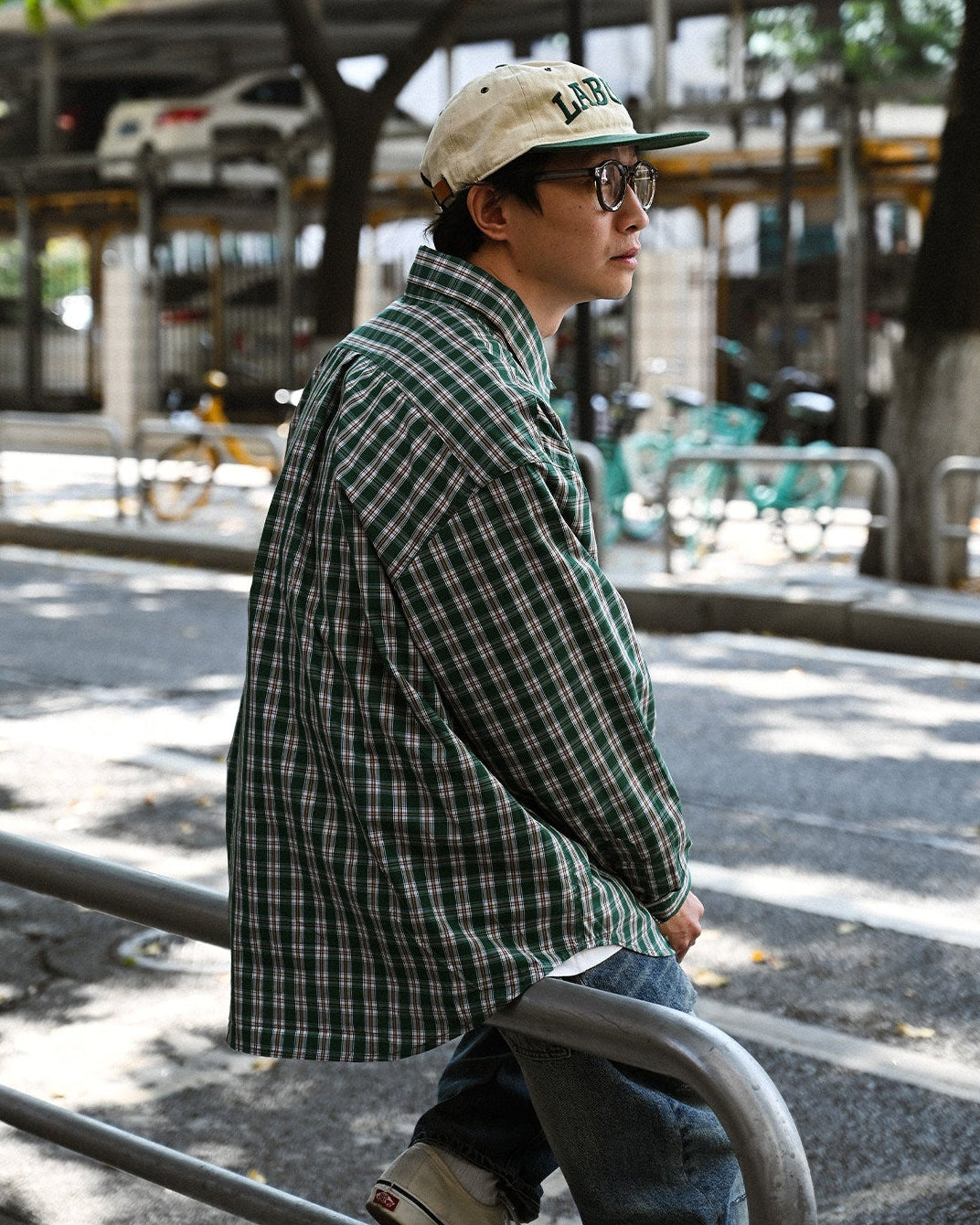 GRID CHECK SHIRTS W1611