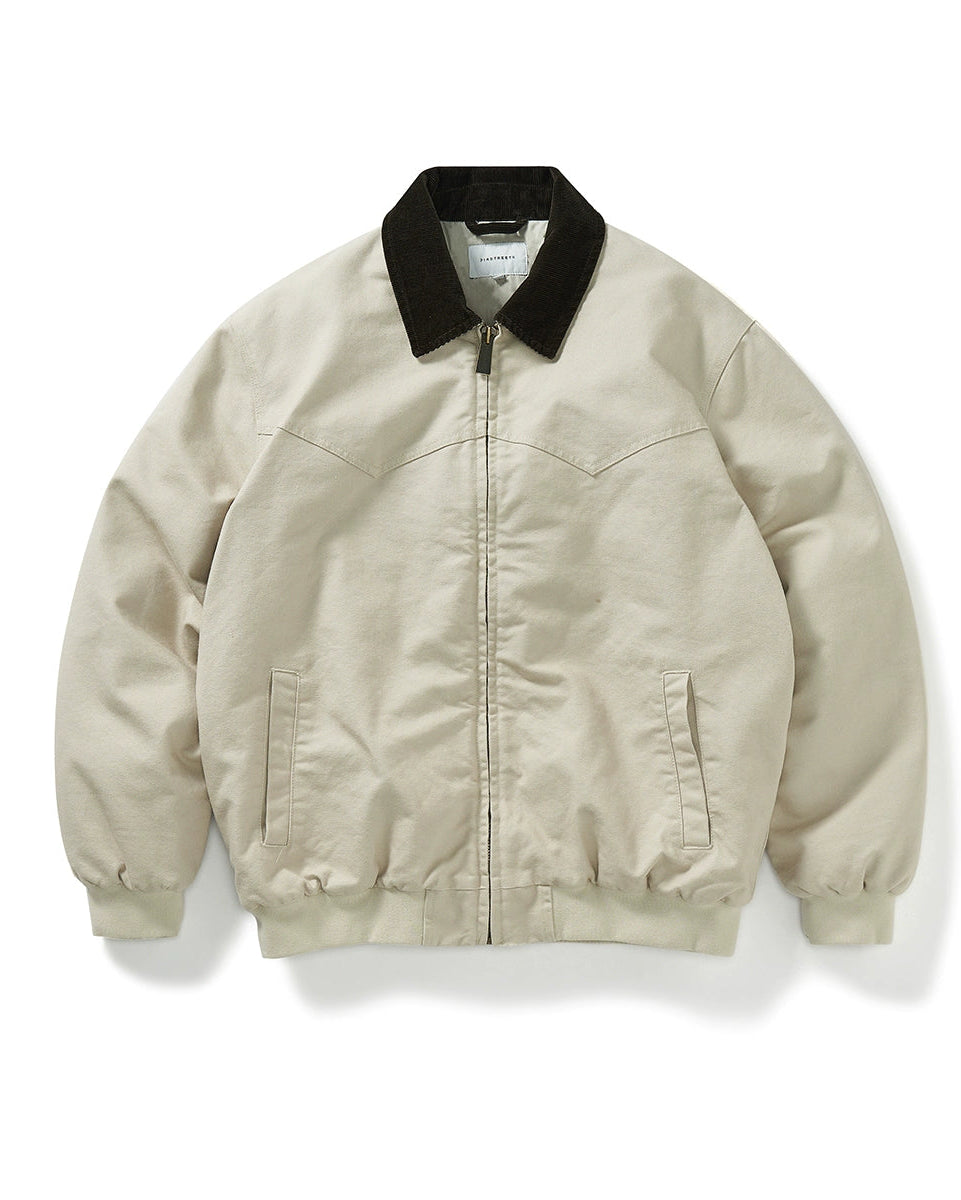 COTTON CORDUROY COLLAR JACKET W1519