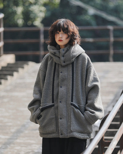 BOA FLEECE HOODED JACKET W1539