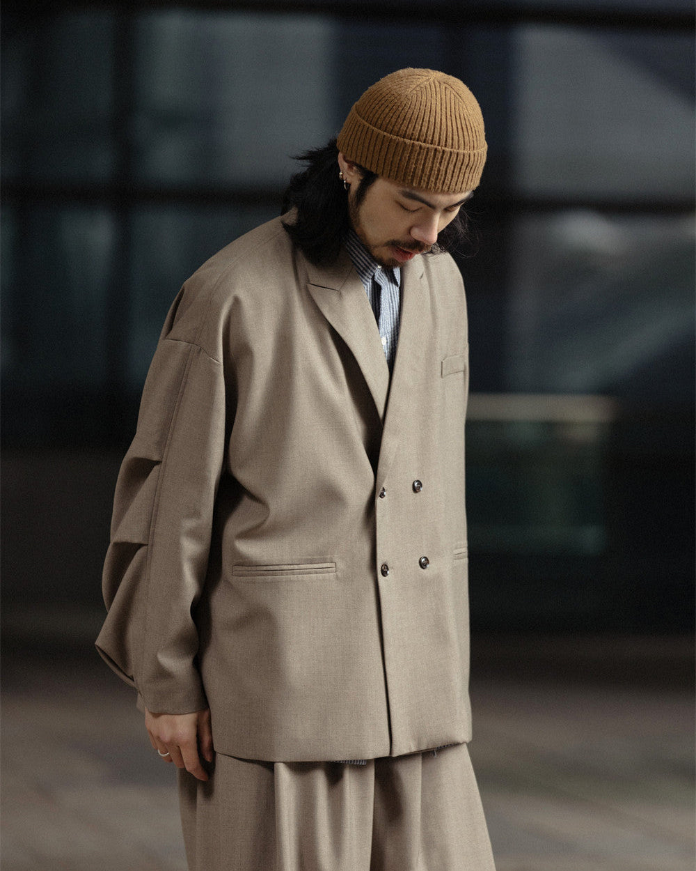 DOUBLE BREASTED JACKET W1581