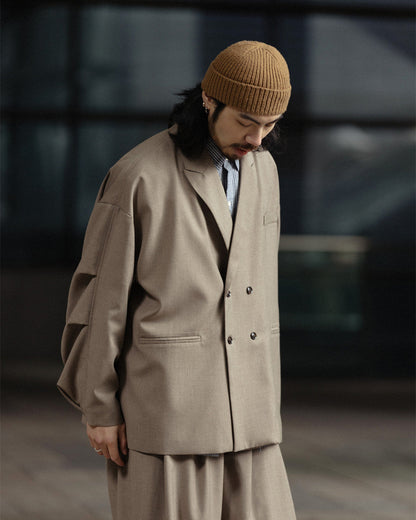 DOUBLE BREASTED JACKET W1581