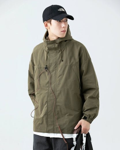 WINDPROOF HOODED JACKET W1524