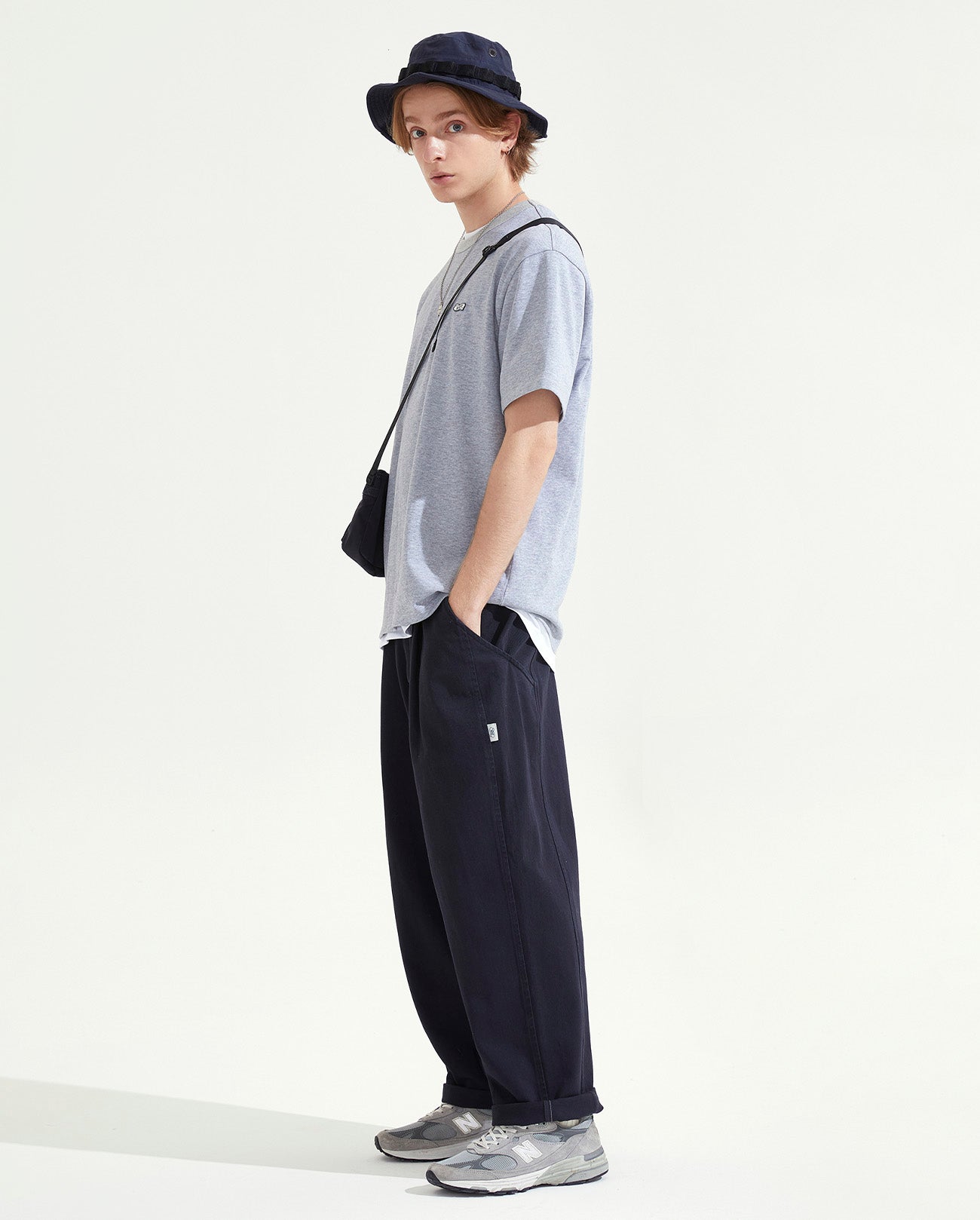 TAPERED CHINO PANTS W255