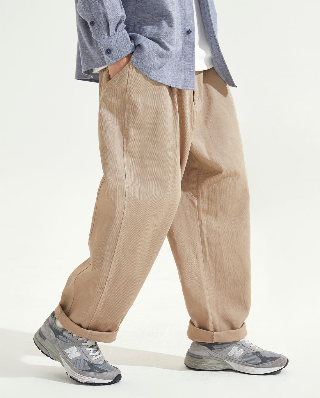 TAPERED CHINO PANTS W255