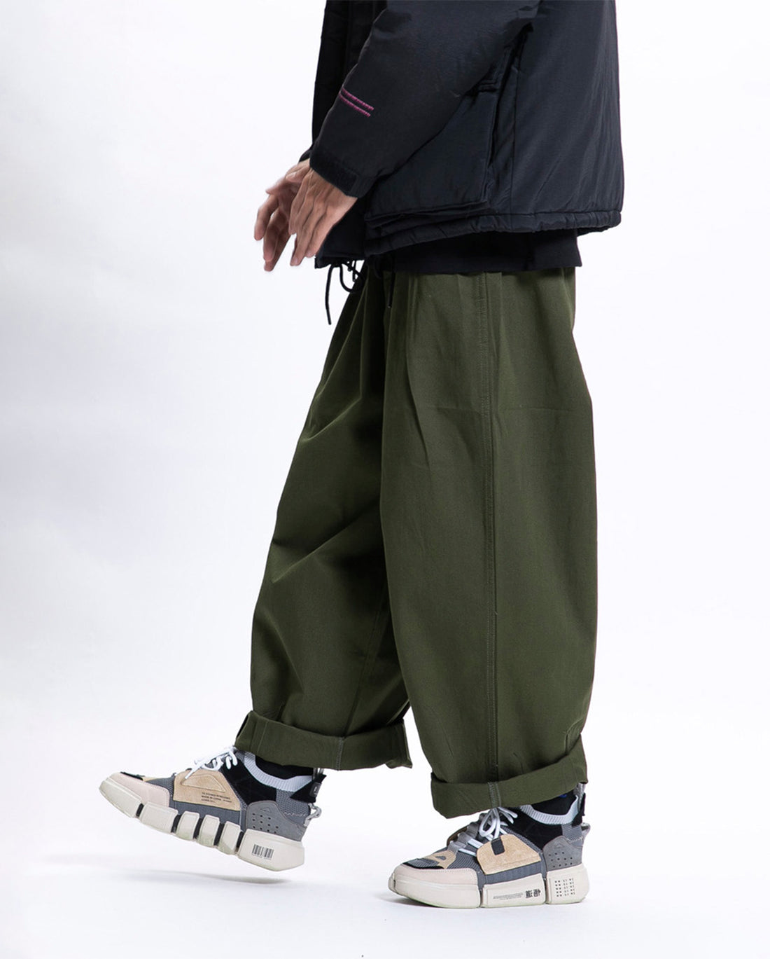 BALLOON WIDE PANTS W339