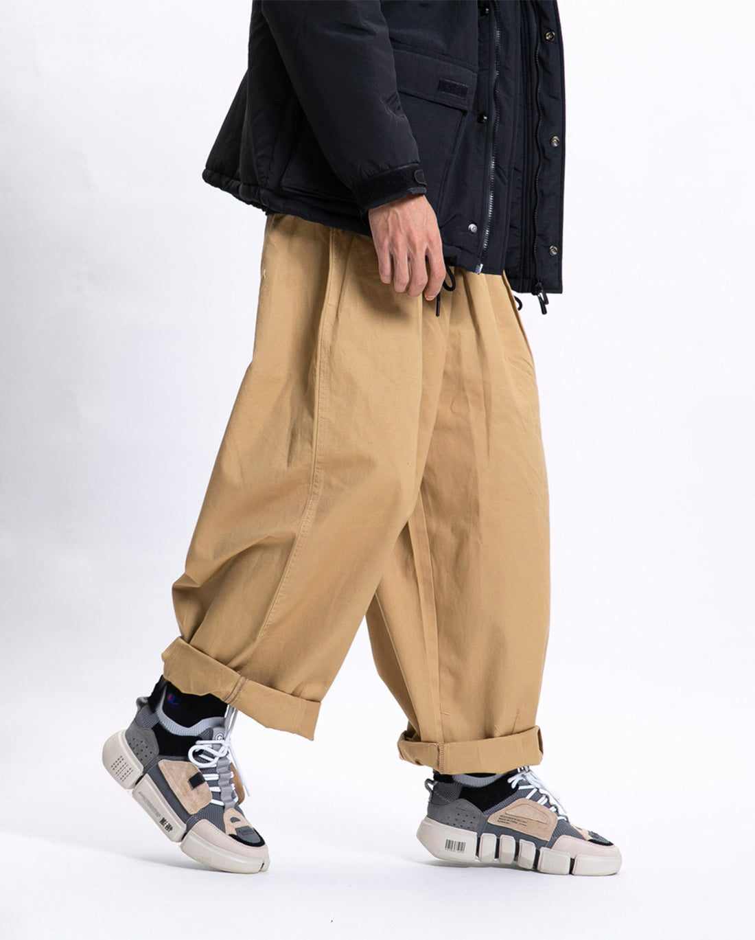 BALLOON WIDE PANTS W339