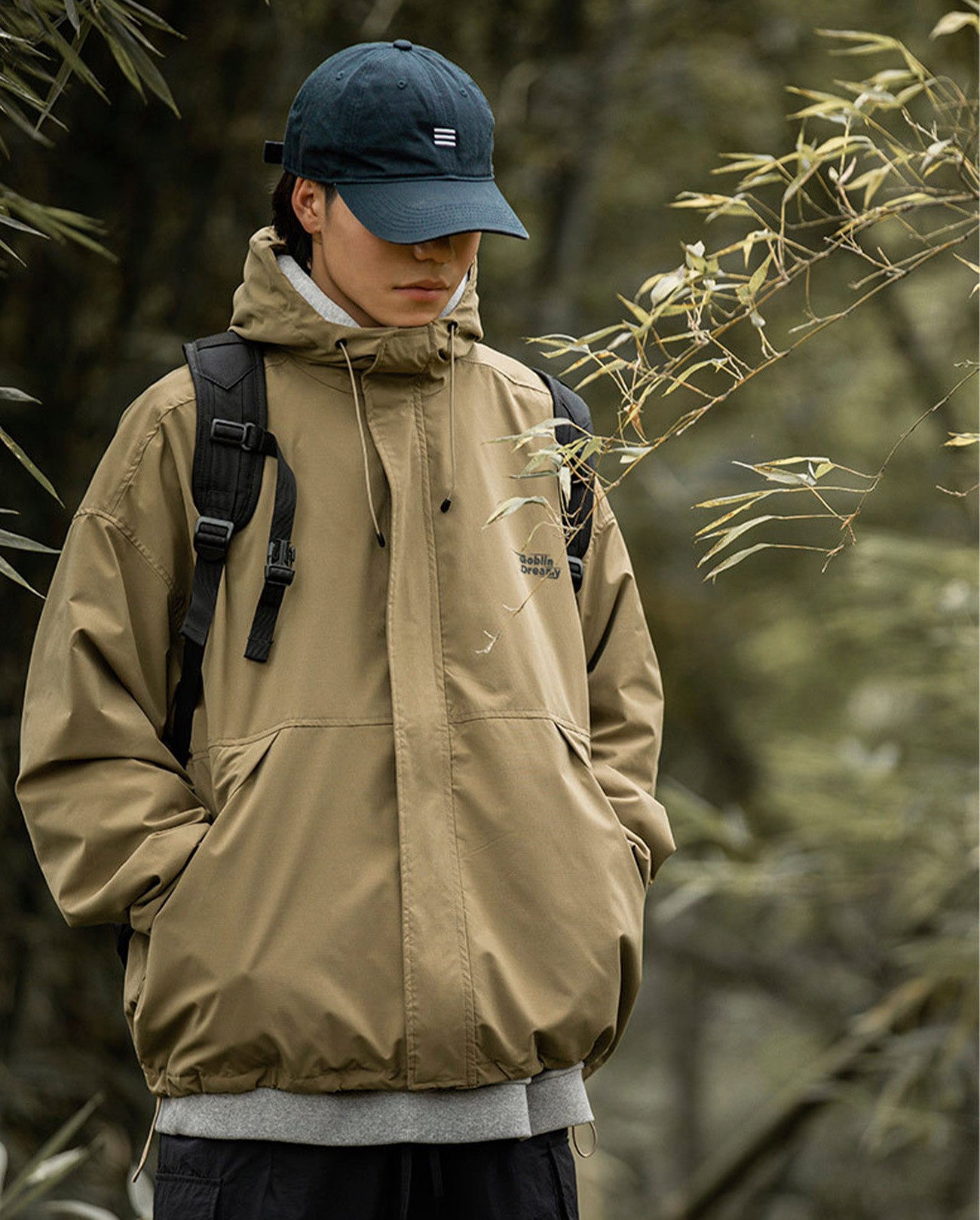 Waterproof shop nylon jacket