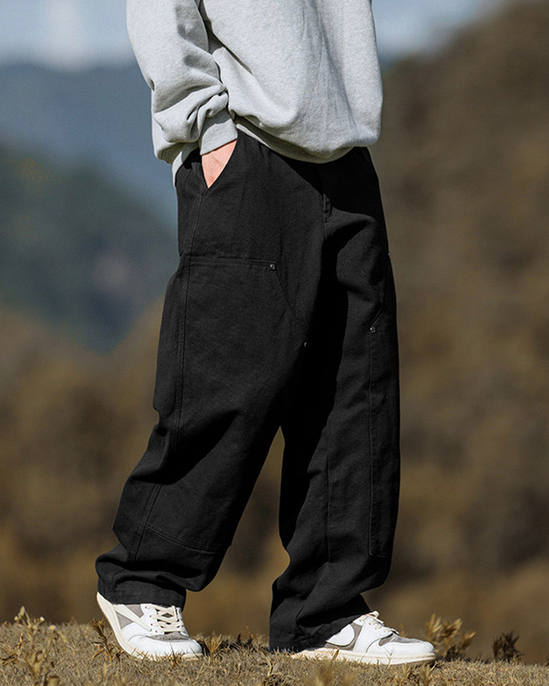 DOUBLE KNEE WORK PANTS W651