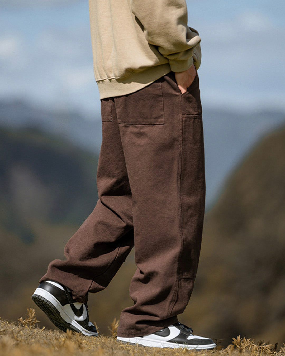 DOUBLE KNEE WORK PANTS W651