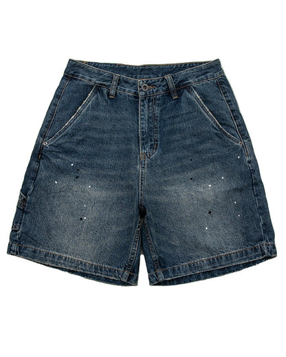 DENIM SHORTS INDIGO W1015