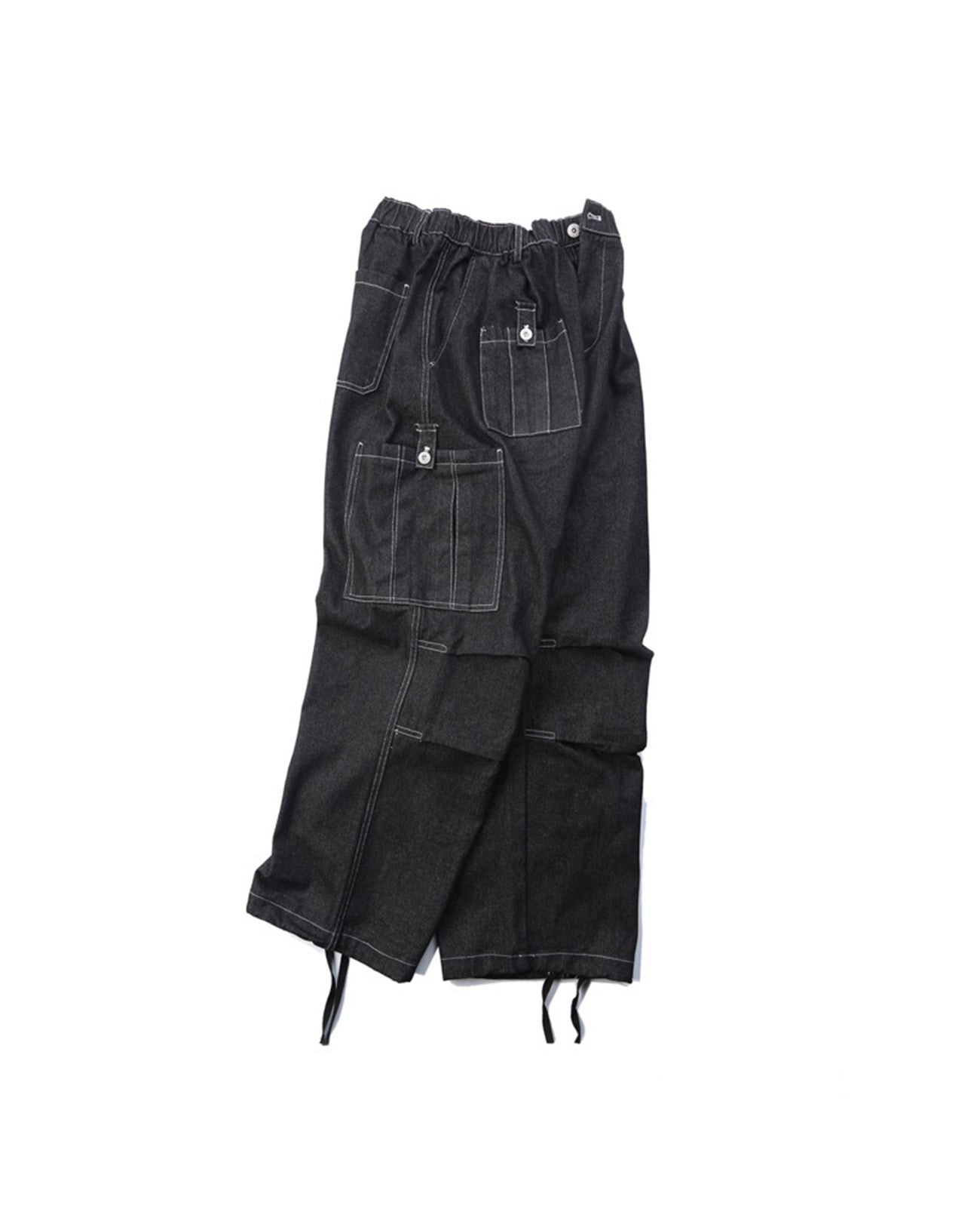 MULTI POCKET DENIM CARGO PANTS W1037