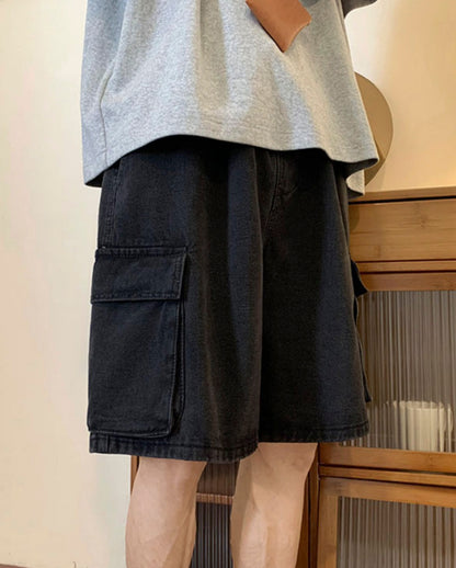 WORK DENIM SHORTS W1053