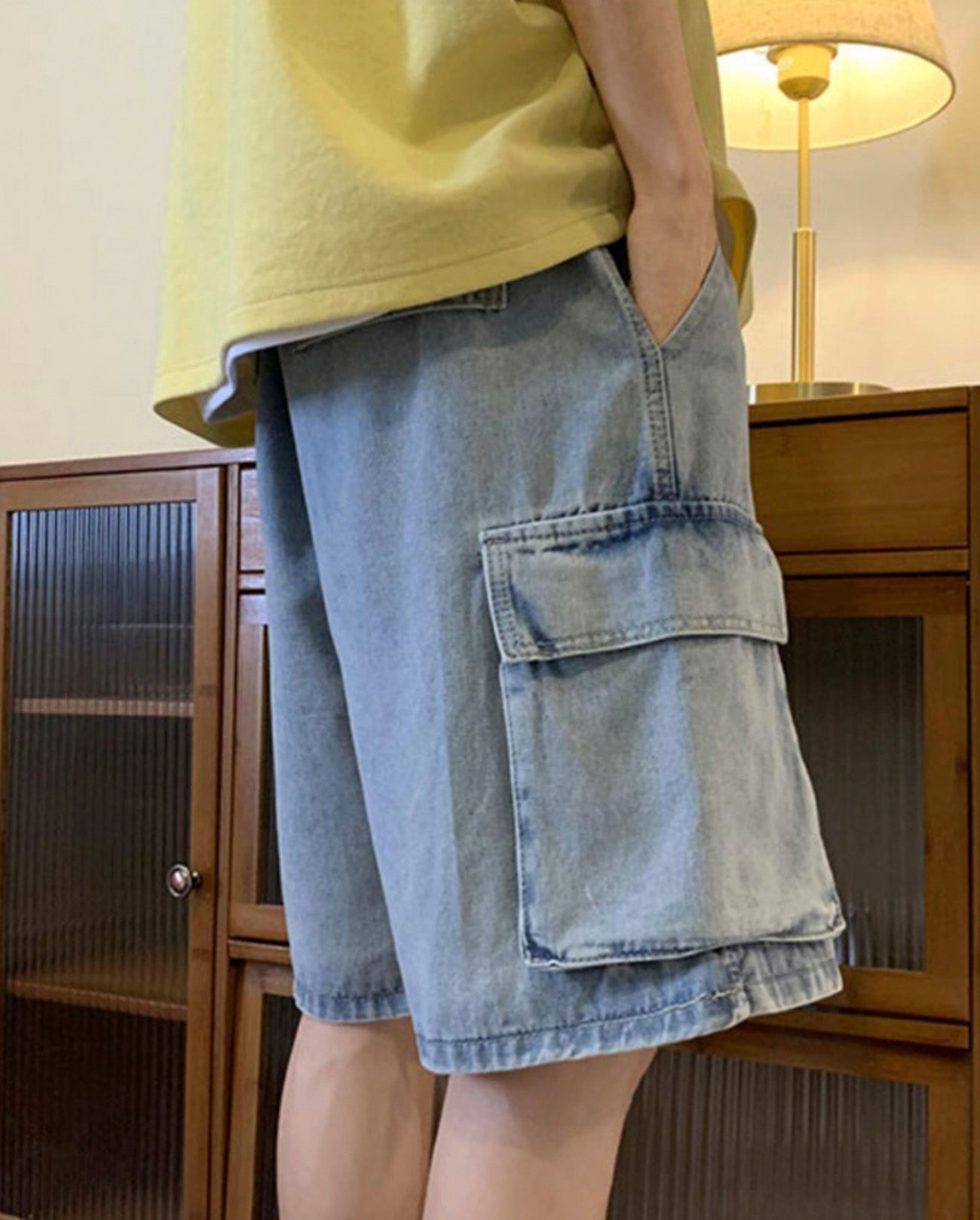 WORK DENIM SHORTS W1053