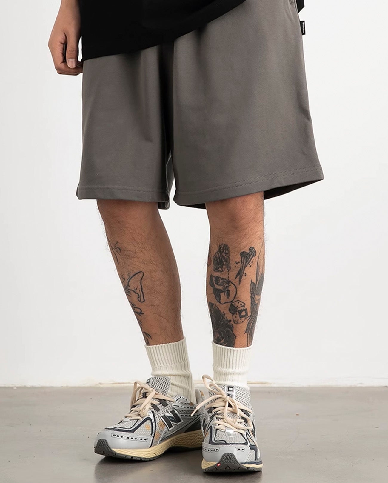 HEAVY WEIGHT SWEAT SHORTS W1068