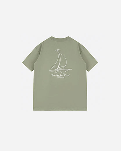 YACHT CLUB LOGO T-SHIRT W1104