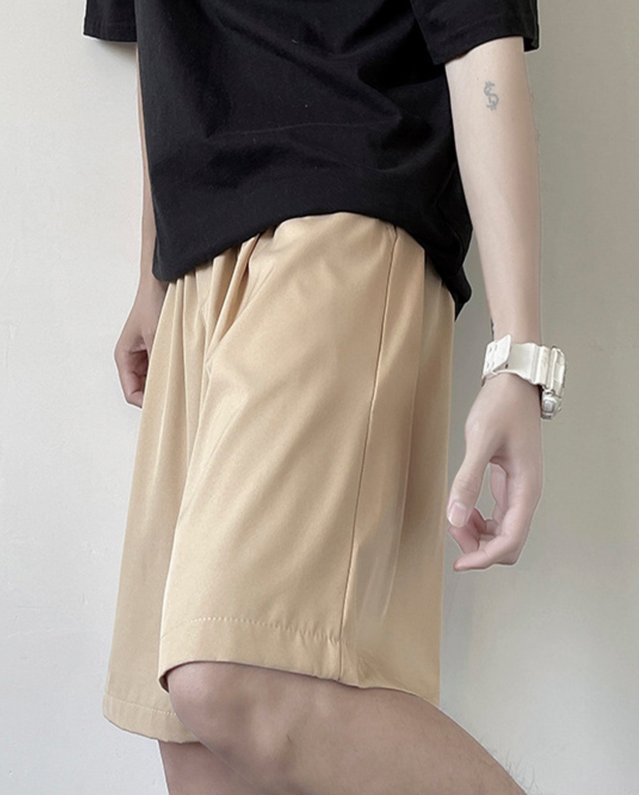 LOOSE FIT  ICE SILK SHORTS W1159