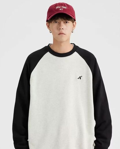 RAGLAN CREW SWEATSHIRT W1374