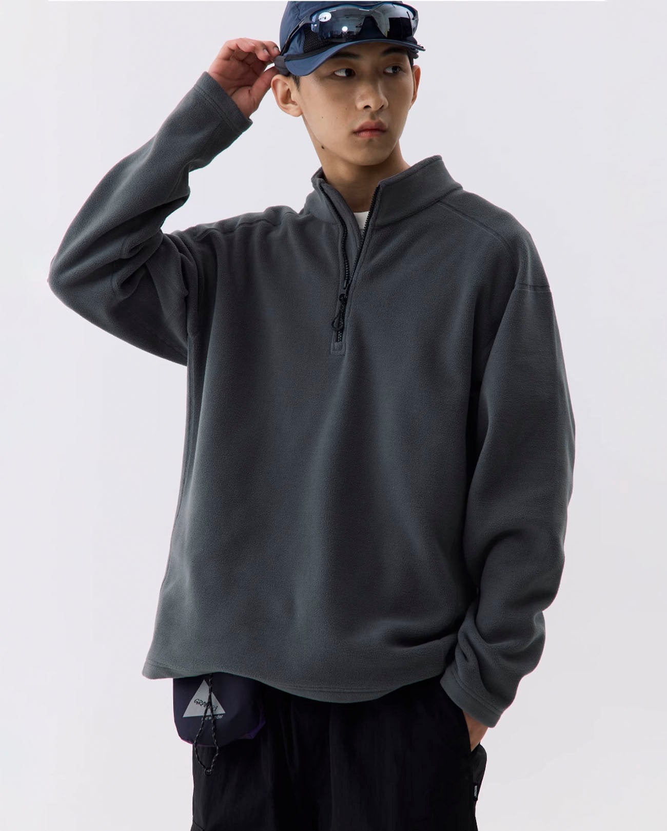 HALF ZIP FLEECE W1375