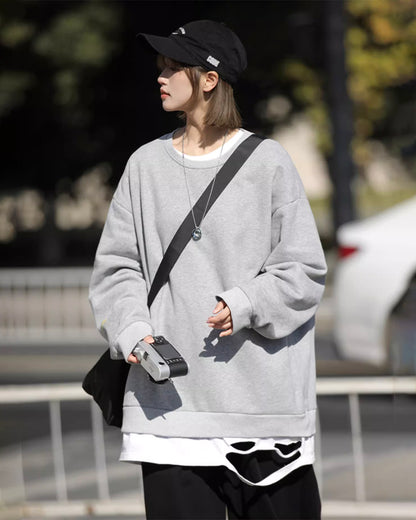 BASIC CREW SWEAT W593